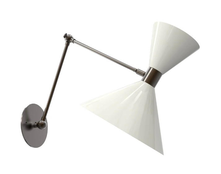 Articulating Wall Lamp (Oil Rubbed Bronze, Stark White)