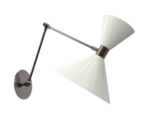 Articulating Wall Lamp (Oil Rubbed Bronze, Stark White)