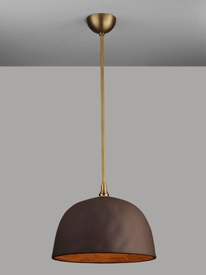 Brooklyn (Natural Brass, London Clay)