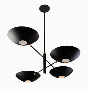 Counterbalance 2-Tier (Natural Brass, Black)