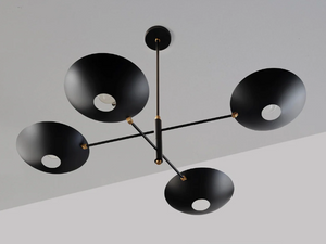 Counterbalance 2-Tier (Natural Brass, Black)