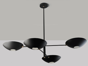 Counterbalance 2-Tier (Natural Brass, Black)