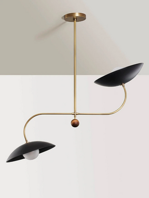 Dahlia (Natural Brass, Black, Walnut)