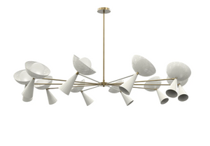 Grand Molto (Stark White, Natural Brass)