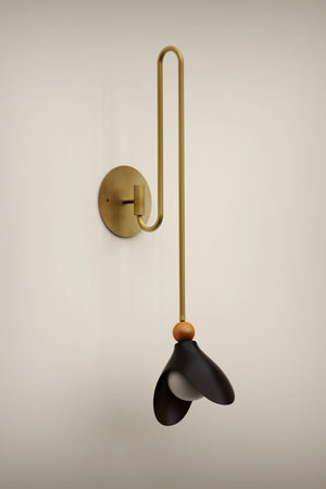 Lily (Natural Brass, Black, Walnut)