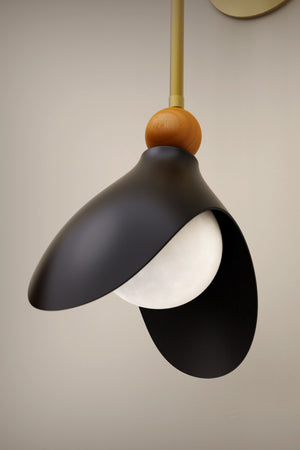 Lily (Natural Brass, Black, Walnut)