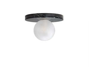 Lucie Flush Mount (Marquina Black Marble)