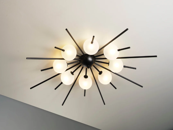 Lucienne Flush Mount (Black)