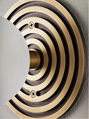 Mira Round (Natural Brass)