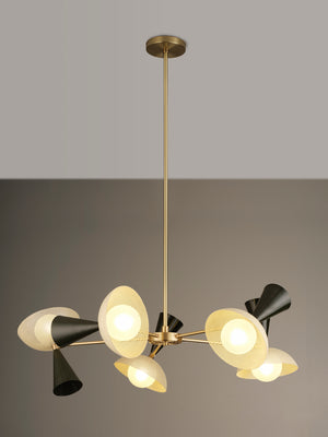 Molto 5-Arm (Brushed Brass, Seaweed, Crema)