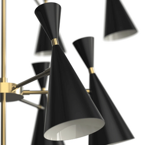 Monolith 3-Tier (Natural Brass, Black)