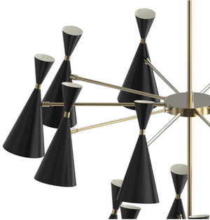 Monolith 3-Tier (Natural Brass, Black)
