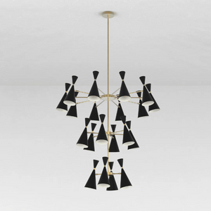 Monolith 3-Tier (Natural Brass, Black)