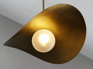Montera Pendant Natural Brass
