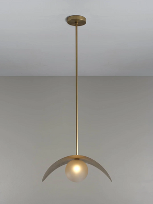 Montera Pendant Natural Brass
