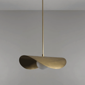 Montera Pendant Natural Brass