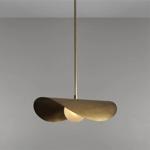 Montera Pendant Natural Brass