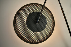 Piatto Wall Lamp (Dark Bronze Enamel, Black)