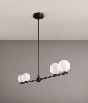 Segment 2x4 Pendant (Dark Bronze Enamel)