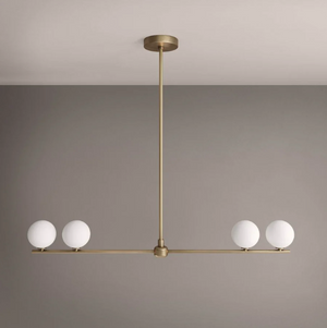 Segment 2x4 Pendant (Natural Brass)