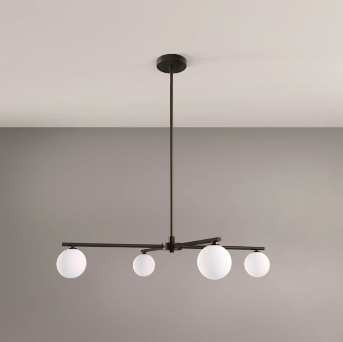 Segment 4 Chandelier (Dark Bronze Enamel)