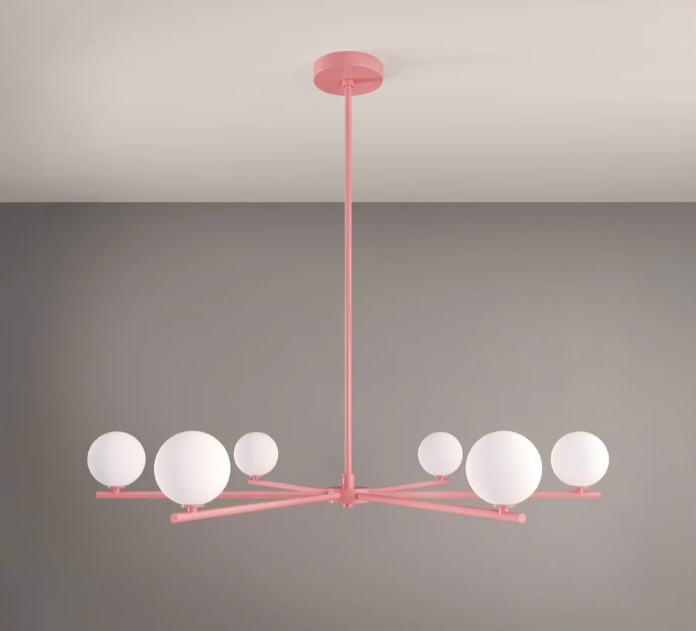Segment 6 Chandelier (Lipstick)
