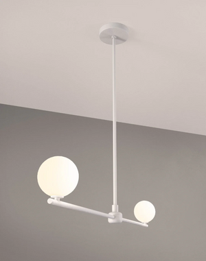 Segment Pendant (Perfect White)