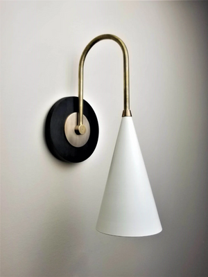 Solana (Natural Brass, Perfect White)