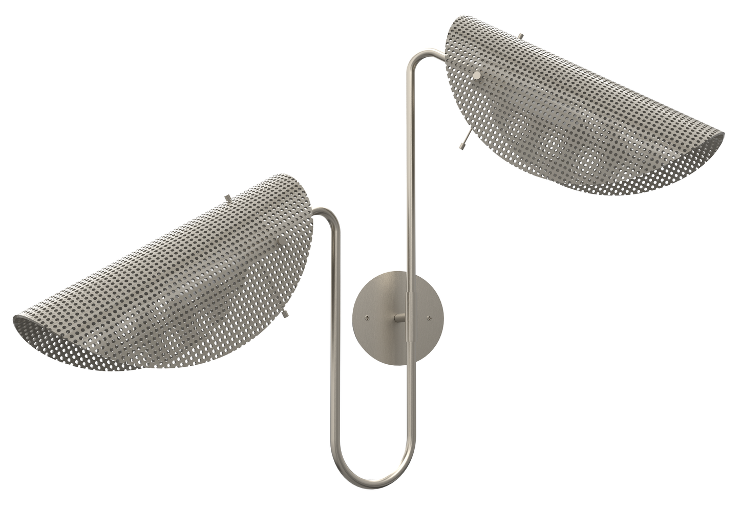 Tulle 2 (Brushed Nickel, Pearl)