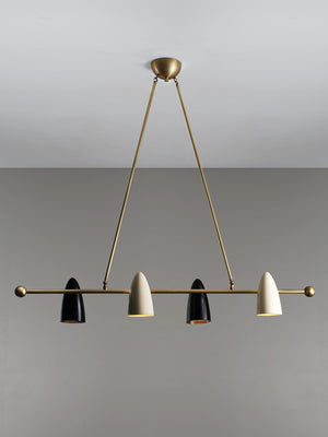 Calyx (Crema, Black, Natural Brass)
