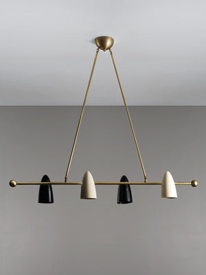 Calyx (Crema, Black, Natural Brass)