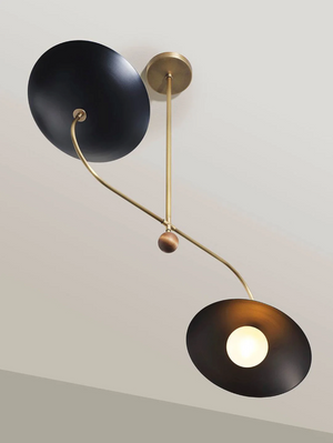 Dahlia (Natural Brass, Black, Walnut)