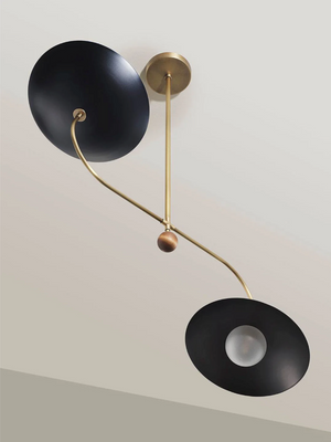 Dahlia (Natural Brass, Black, Walnut)