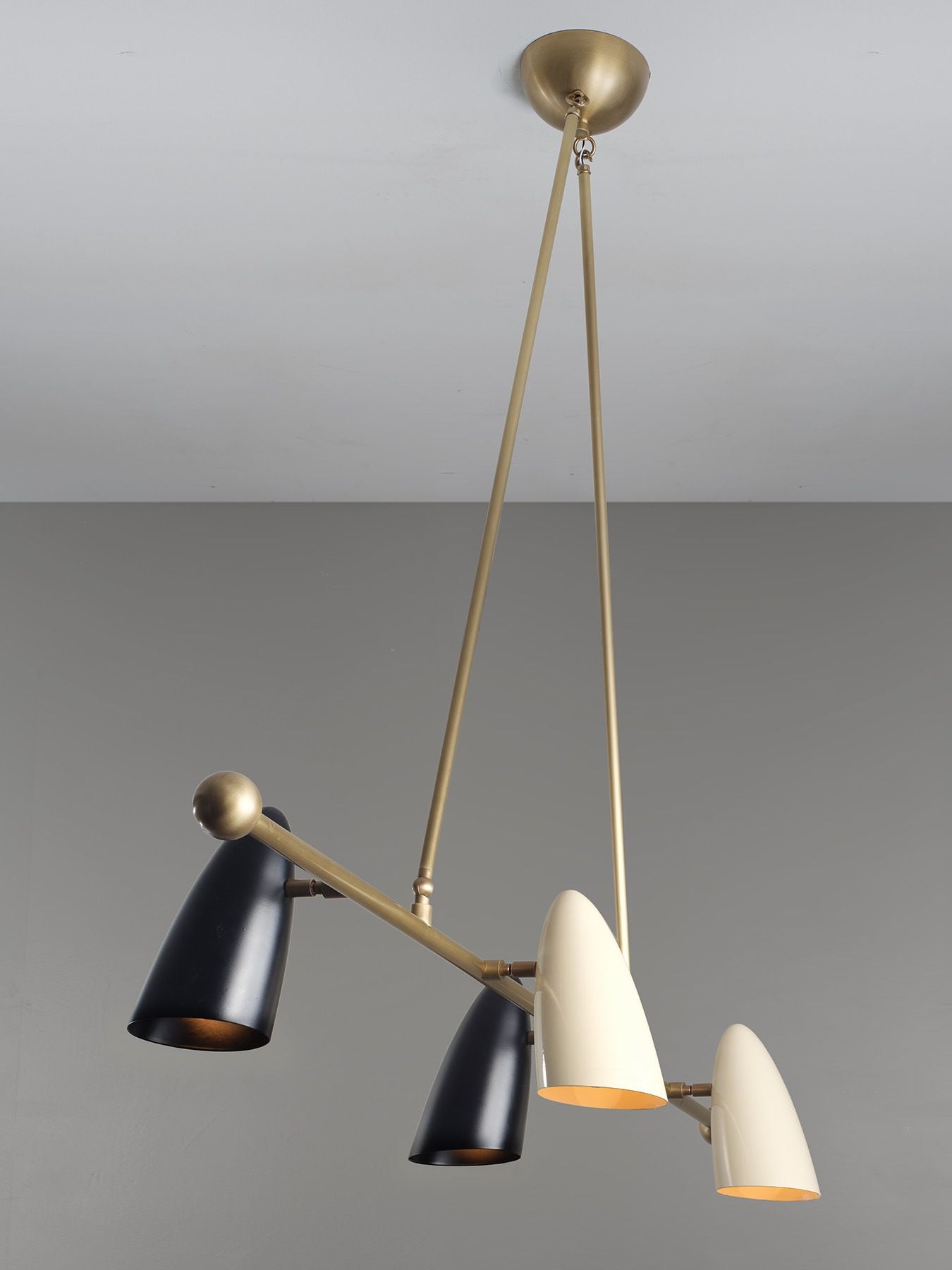Calyx (Crema, Black, Natural Brass)