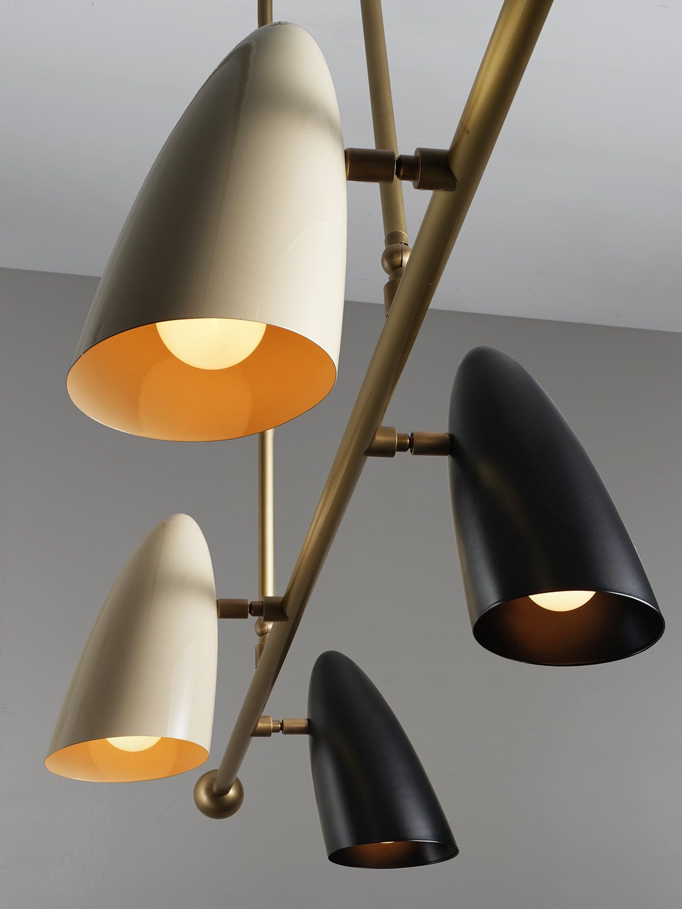 Calyx (Crema, Black, Natural Brass)