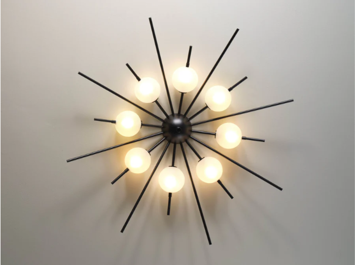 Lucienne Flush Mount (Black)