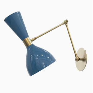 Ludo Articulating Wall Lamp (Greece, Natural Brass)
