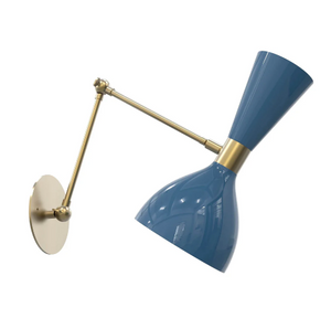Ludo Articulating Wall Lamp (Greece, Natural Brass)