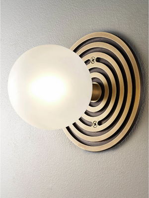 Mira Round (Natural Brass)