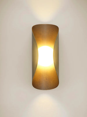 Perla (Natural Brass exterior, Dark Bronze enamel interior)