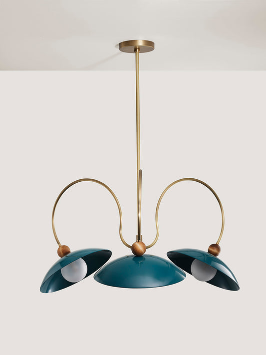 Primrose (Natural Brass Denmark, Walnut)