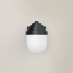 Sullivan Wall Sconce (Black Enamel)