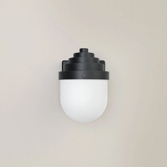 Sullivan Wall Sconce (Black Enamel)