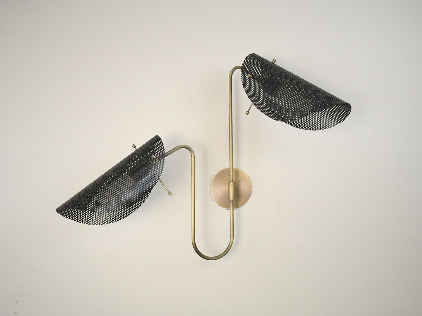 Tulle 2 (Natural Brass, Black)