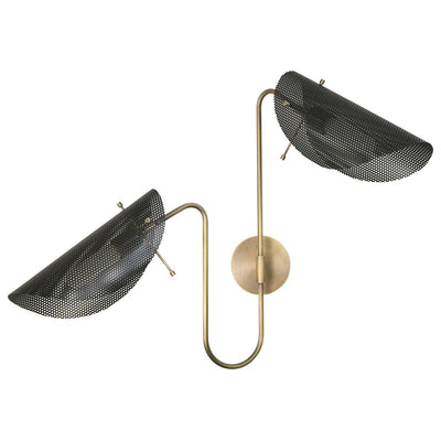 Tulle 2 (Natural Brass, Black)