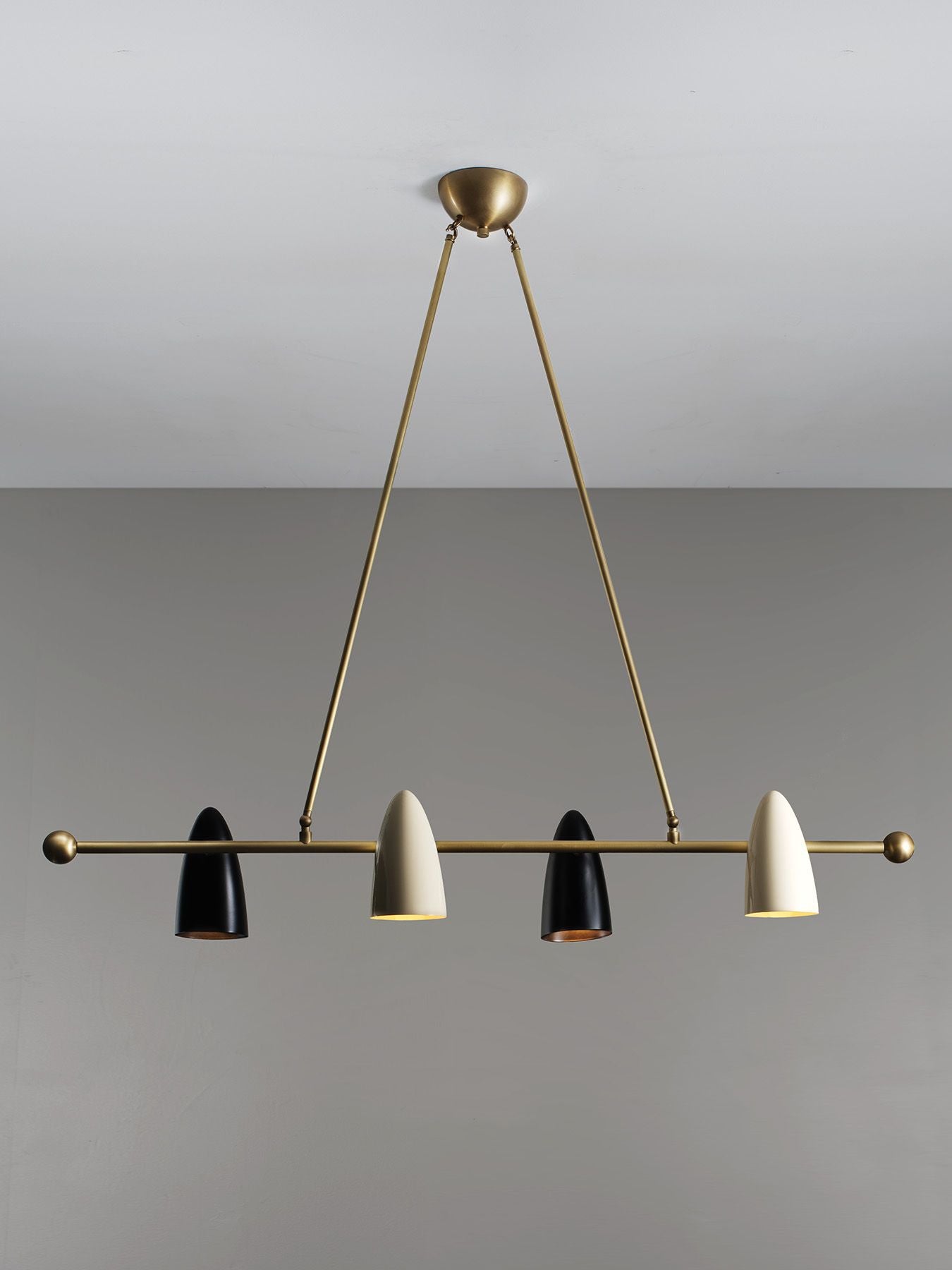 Calyx (Crema, Black, Natural Brass)